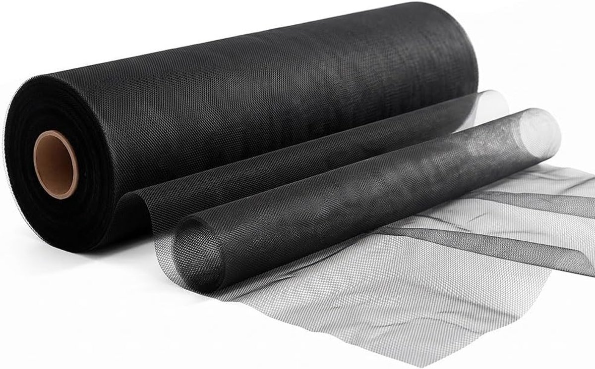 Tule rol, 30 cm x 92 m, tafelrok, tule, bruiloft, decoratie voor tafelloper, knutselen, handwerk, feest, decoratie