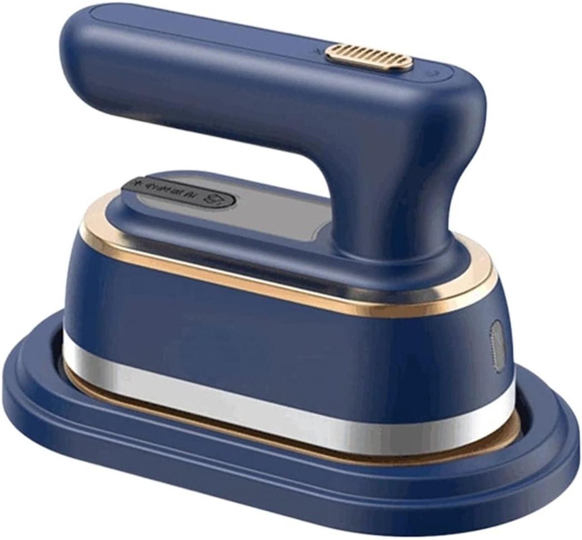 Handstomer Kleding - Stoomstrijkijzer Draagbaar - Kreukels Verwijderen - Dubbelpuntig Ontwerp - 120 ml - Blauw