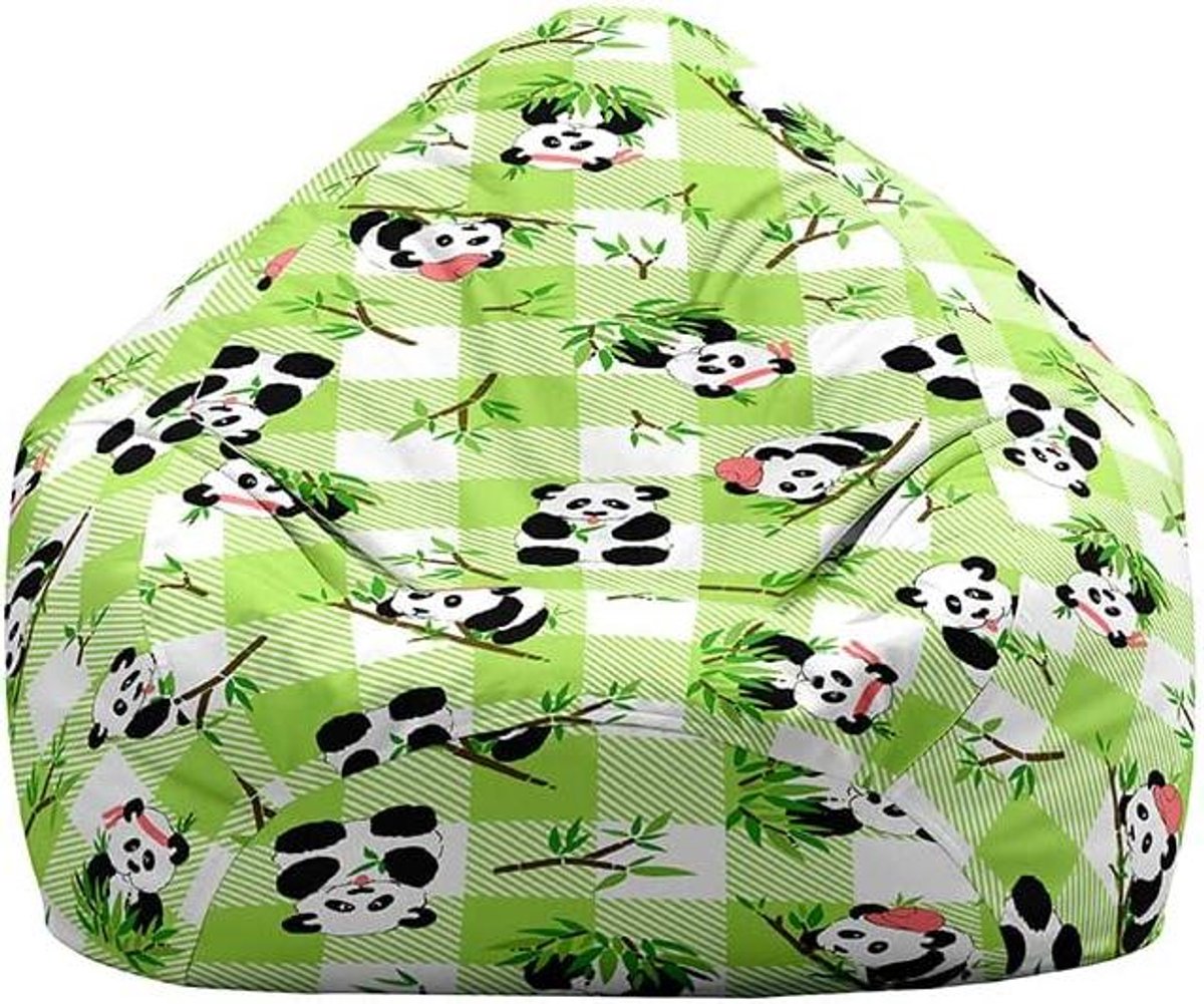 Zitzakhoezen zonder Vulling - Opbergzak Stoelhoes - Speelgoed Opbergen - Dierenprint Design - 90x110 cm - Gevlekt