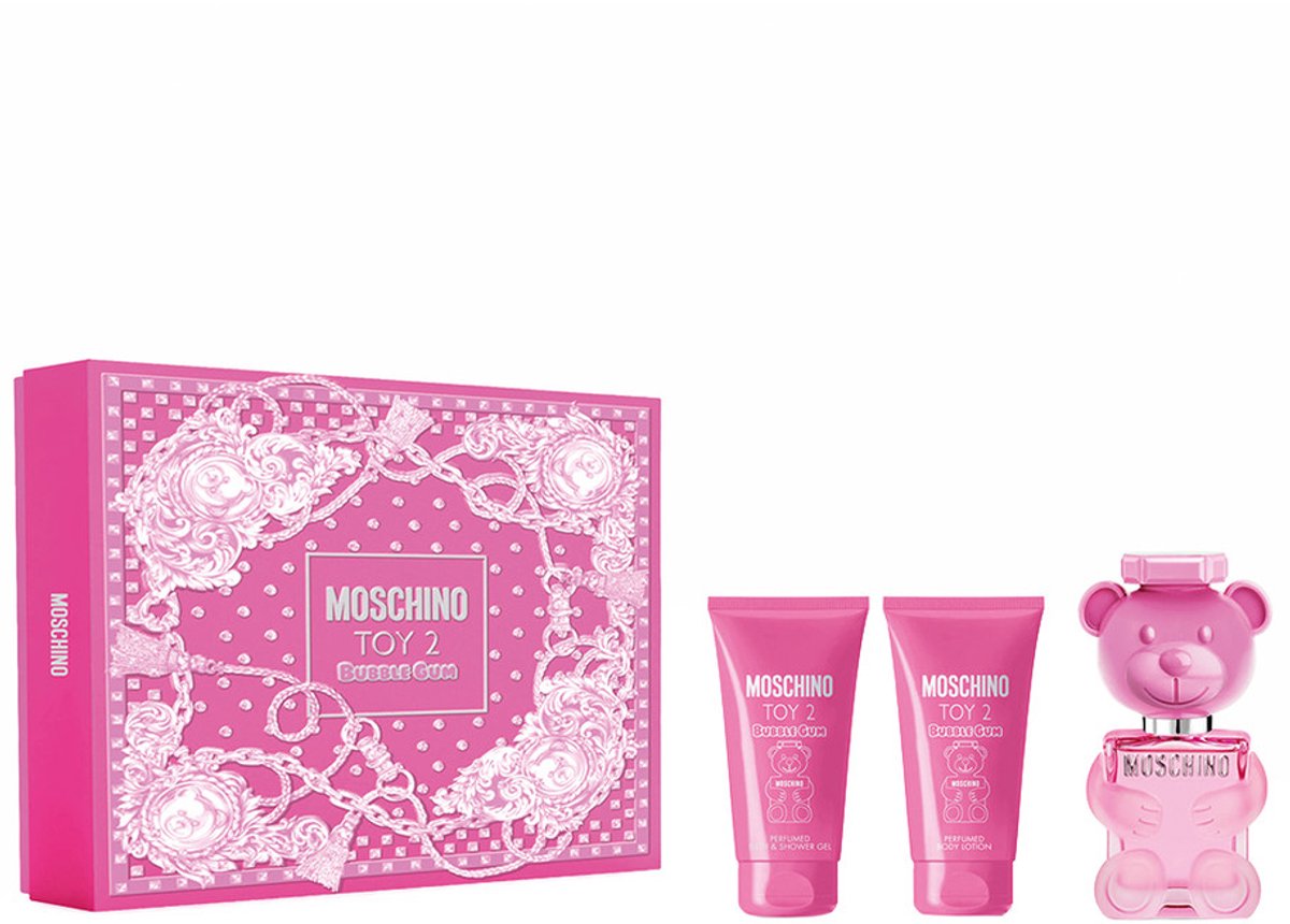 Toy 2 Bubble Gum Gift Set Edt 50 Ml, Body Lotion 50 Ml And Shower Gel 50 Ml