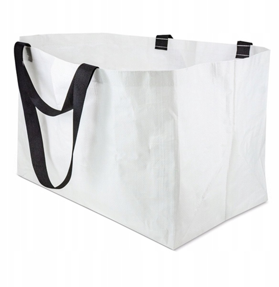 Grote shopper Maxi - Sterk gelamineerd polypropyleen - Wit