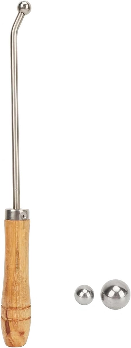Trompet reparatietool - Dents roller met houten handvat - Voor Franse hoorn buigingen - Duurzaam en comfortabel - ShopVlot