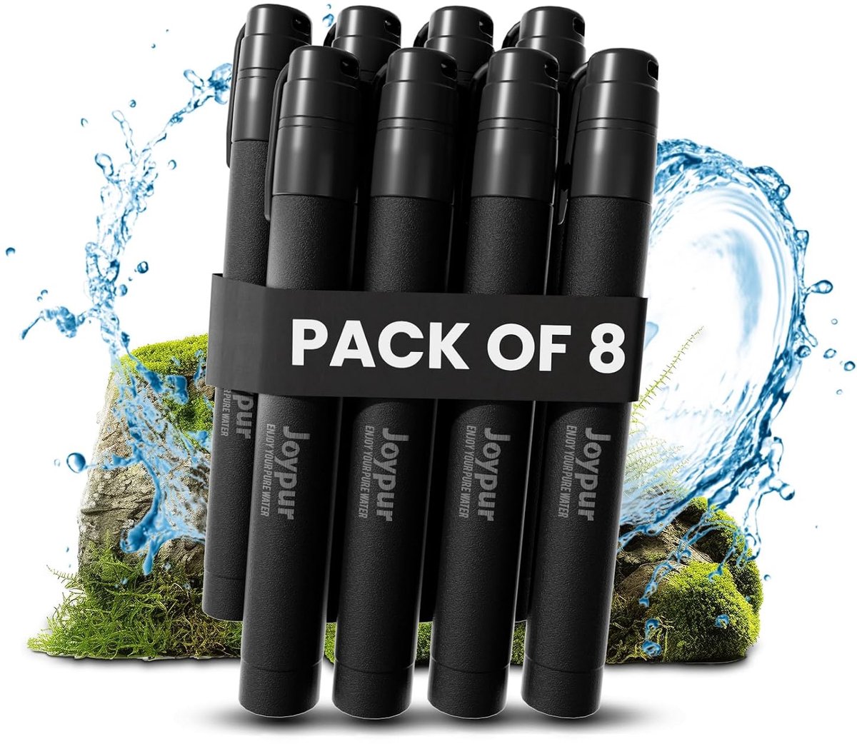Paille filtrante de survie - Purificateur d'eau compact - Verwijdert 99,9999% verontreinigingen - Ideaal voor kamperen - ShopVlot