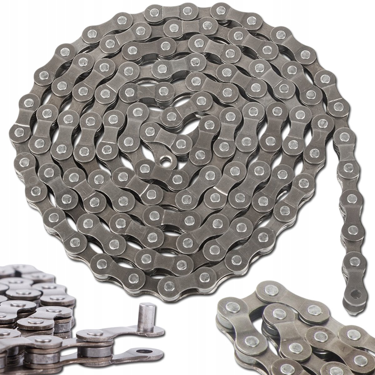Merkloos Fietsketting 6/7/8-Speed ​​116 Kettingen MTB Ketting met Pin