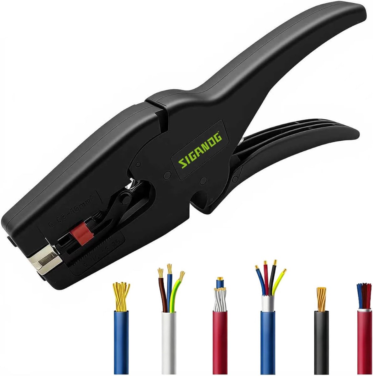 Draadstripper Automatisch - Compact en Duurzaam - Voor Cables van 0,5 tot 4 mm² - Ideaal voor Elektrische Installaties - ShopVlot