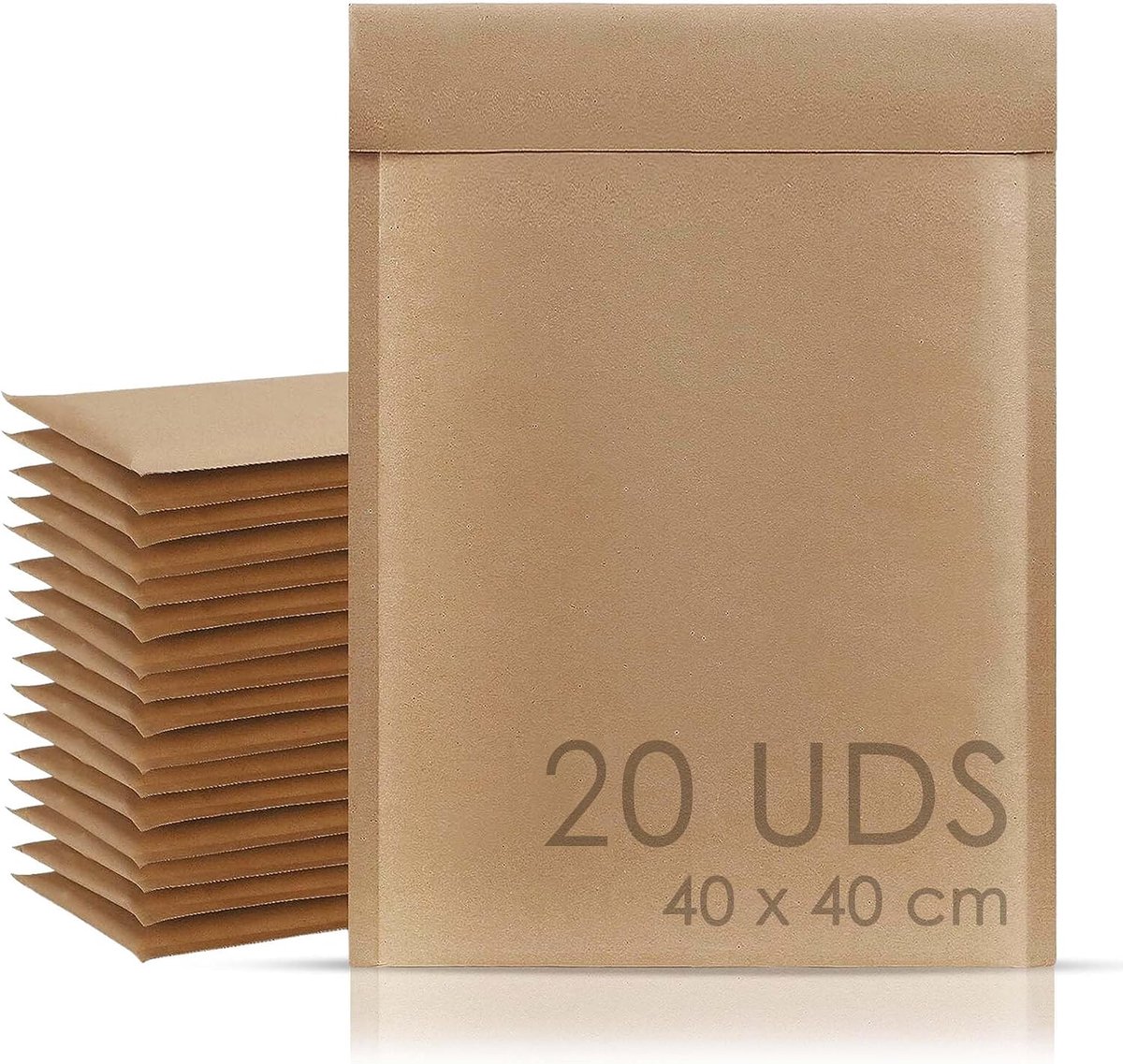 Enveloppen 40 x 40.5 cm - Kraftpapier met kleefsluiting - Sterk en duurzaam - Perfect voor verzenden - ShopVlot