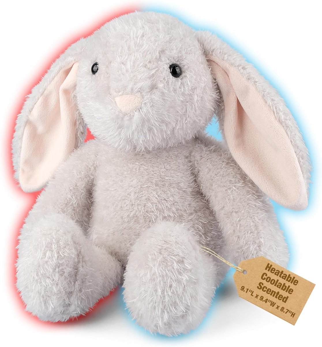 Pluche Konijn Warmte- en Koel Kussen - Heatable en Freezable - Comfort voor Menstruatiepijn of Spanning - ShopVlot