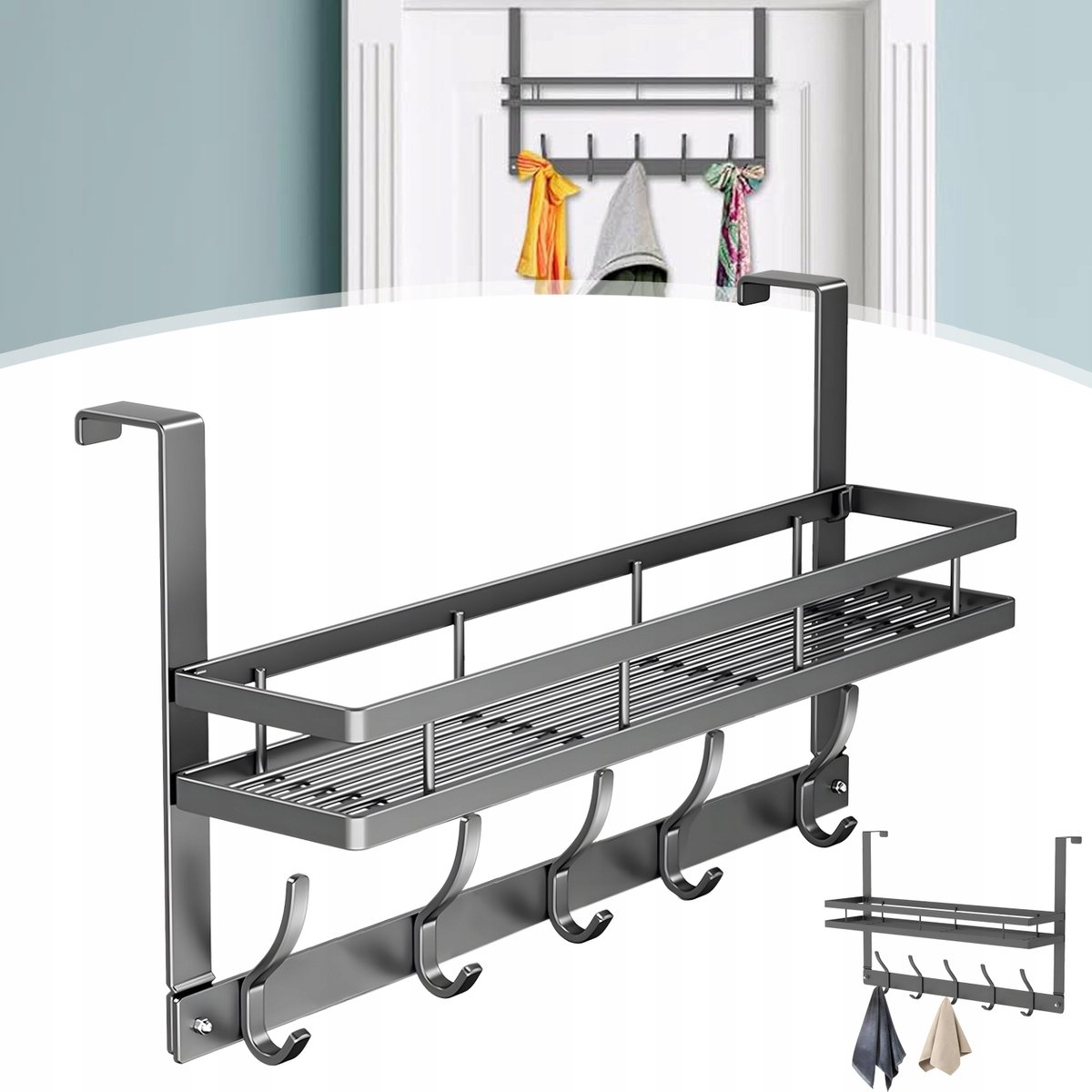 Deurkleding met Haken - Zonder Boren