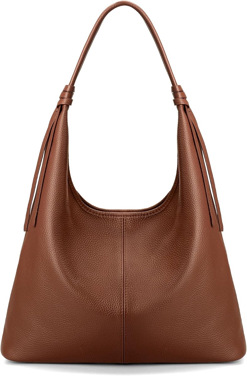 Dames Handtas - Echte Leren Tas - Multifunctioneel met Franje - Perfect voor Werk - SnelShoppen