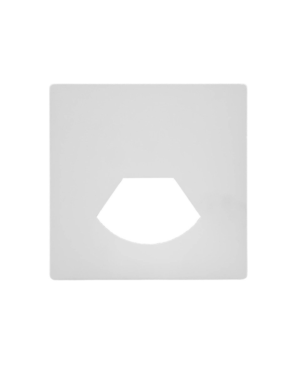 ARAH Cover SQ A-Beam Opening afdekplaatje in wit voor magnetisch railsysteem