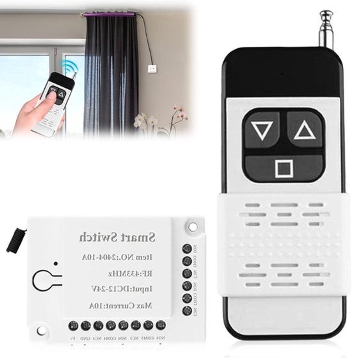 Homematic IP Rolluikschakelaar met afstandsbediening - Wit