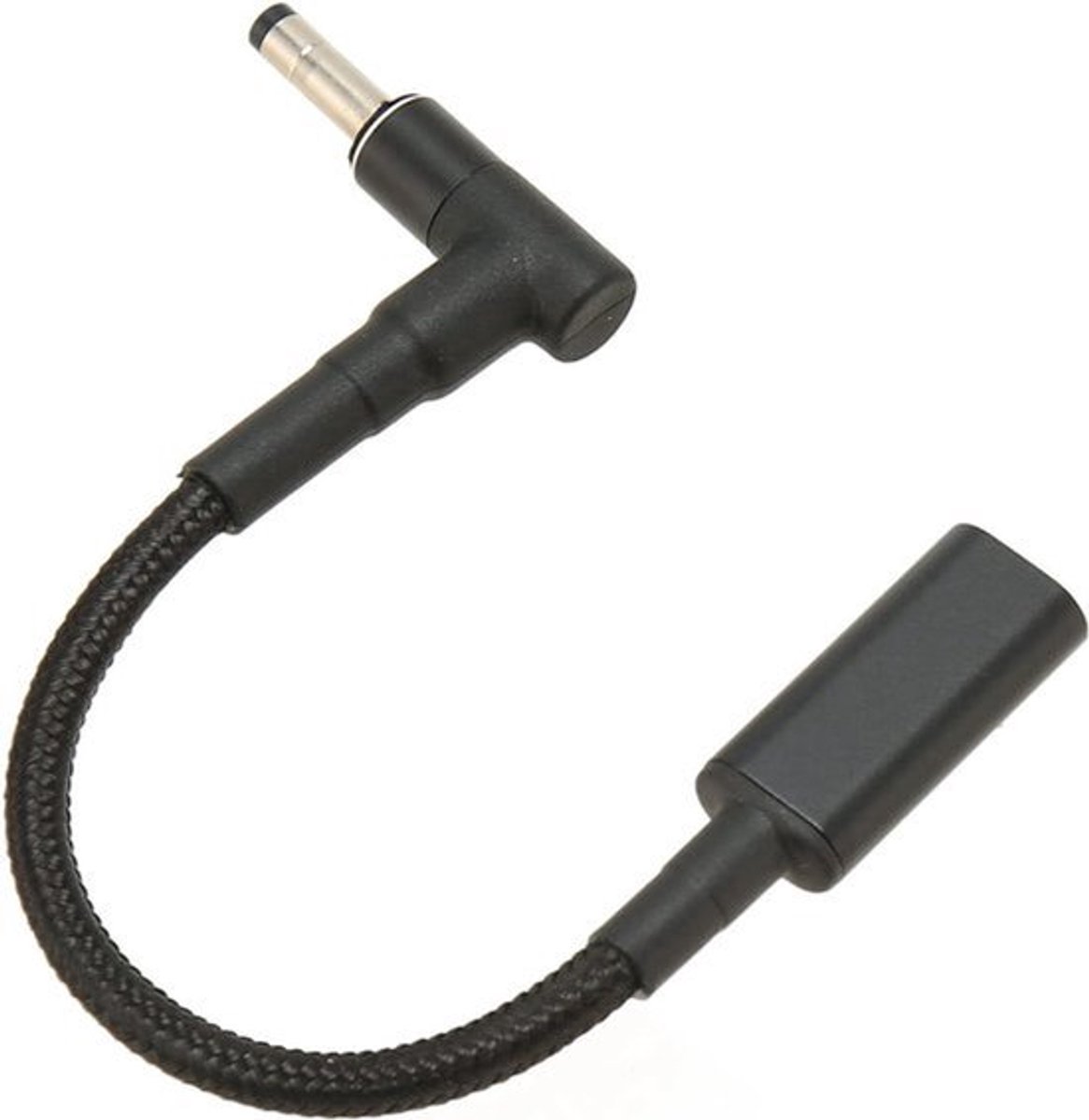 USB C naar DC 4.0 X 1.7mm Adapterkabel - Oplaadconverter - Klein en draagbaar - USB C vrouwelijk naar DC 4.0 X 1.7mm mannelijk adapter 100W voor op reis