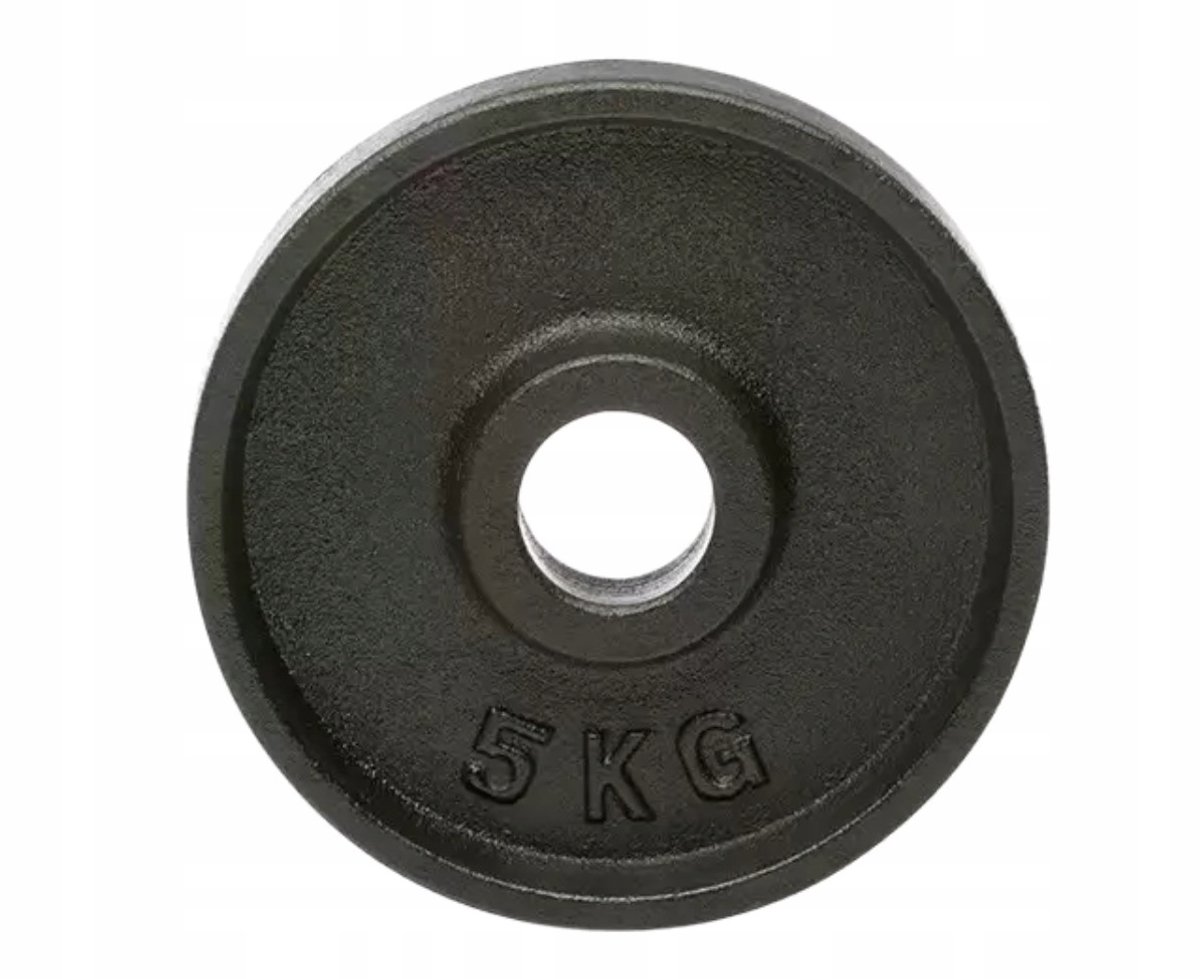 Merkloos IJzeren houdergewicht 5kg - 50mm Olympic