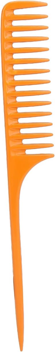 Ratstaartkam - Kapperskam Stylingkam - Haar Stylen - Gladde Constructie - 25.5 cm - Zwart