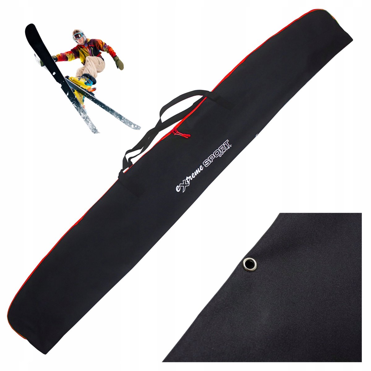 Convey Skitas 160 cm - Duurzame Ski- in Stokkenhoes