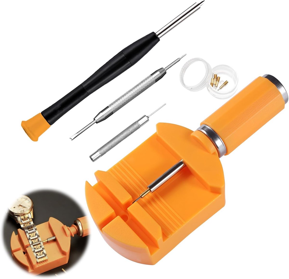Horloge band verbindingspen verwijderaar - precisie gereedschap - voor batterijwissel en armband aanpassing - SnelShoppen
