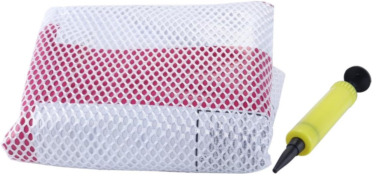 Opblaasbare zwembadhangmat/opblaasbaar zwembad voor volwassenen, 4-in-1 zwembanden hangmatstoel - stoel - drijvend bed, roos