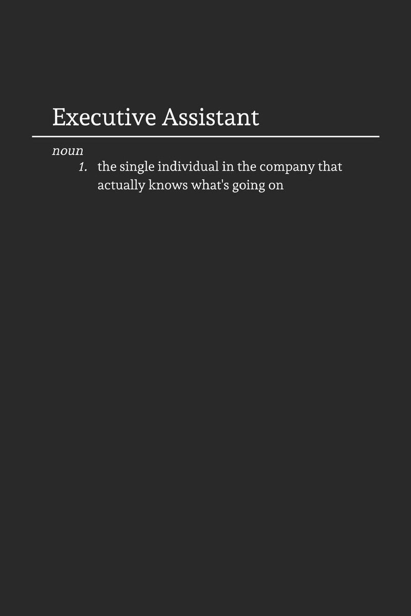 Assistant: Funny Lined Notebook / Journal for Office and Work
