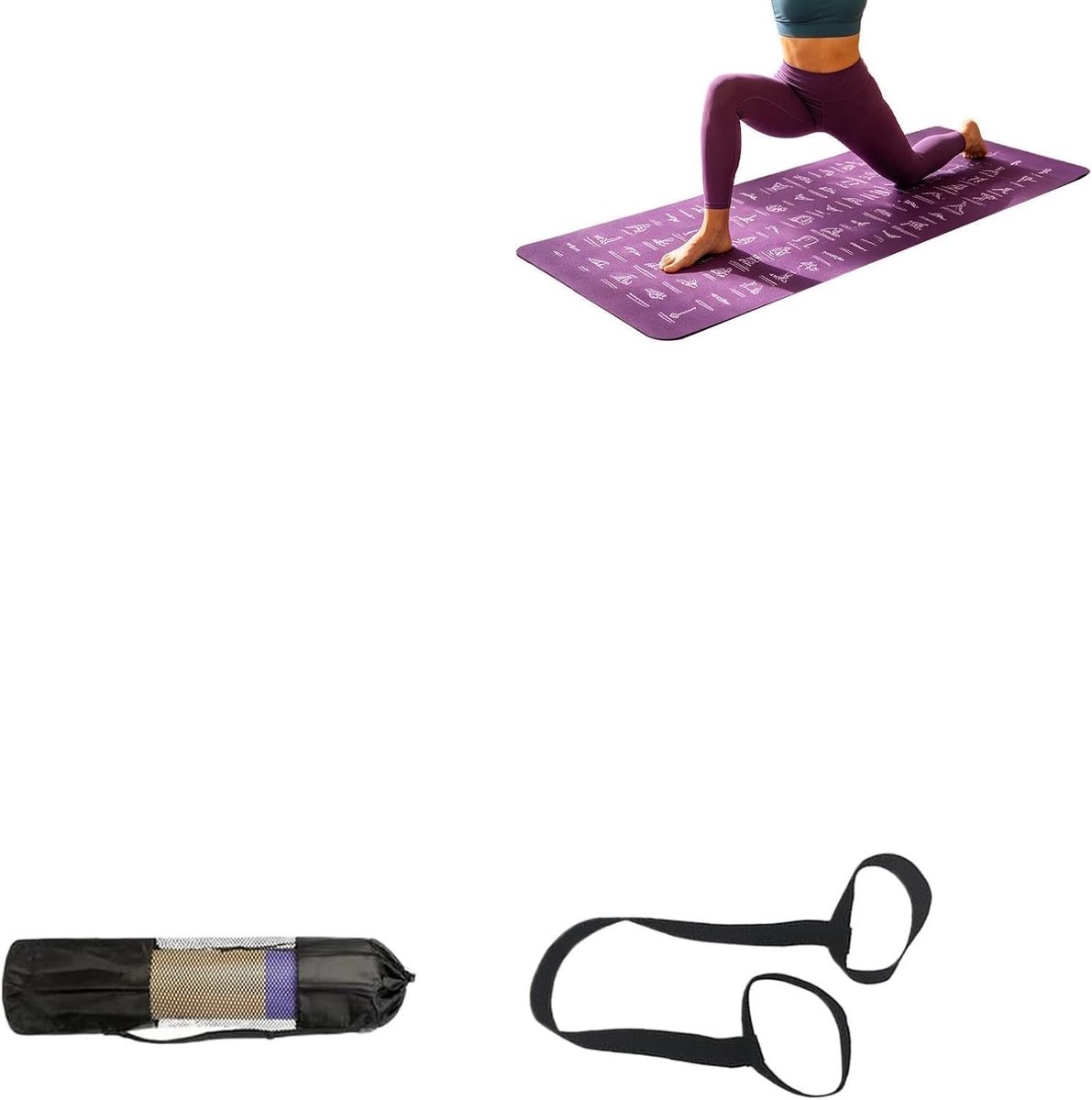, dik, antislip, dubbelzijdige vloermat, trainingsmat, fitnessaccessoires, balans, training, speelplaats, gymnastiek