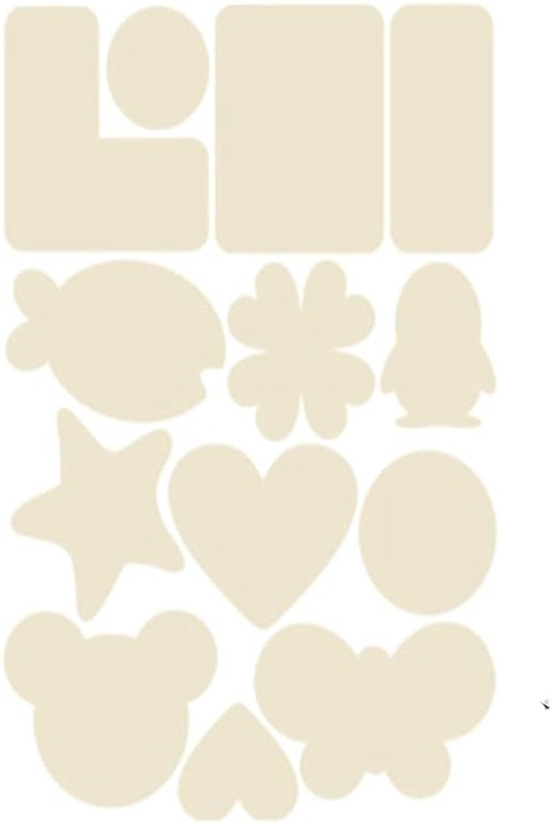 5 vellen zelfklevende nylon reparatiepatches voor kleding, slaapzak, tent, donsjack reparatiepatches beige