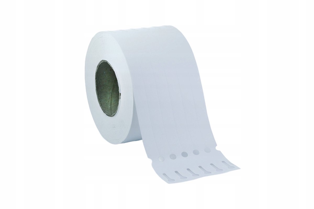 500x Witte Etiketten 160x17mm - Duurzaam HDPE