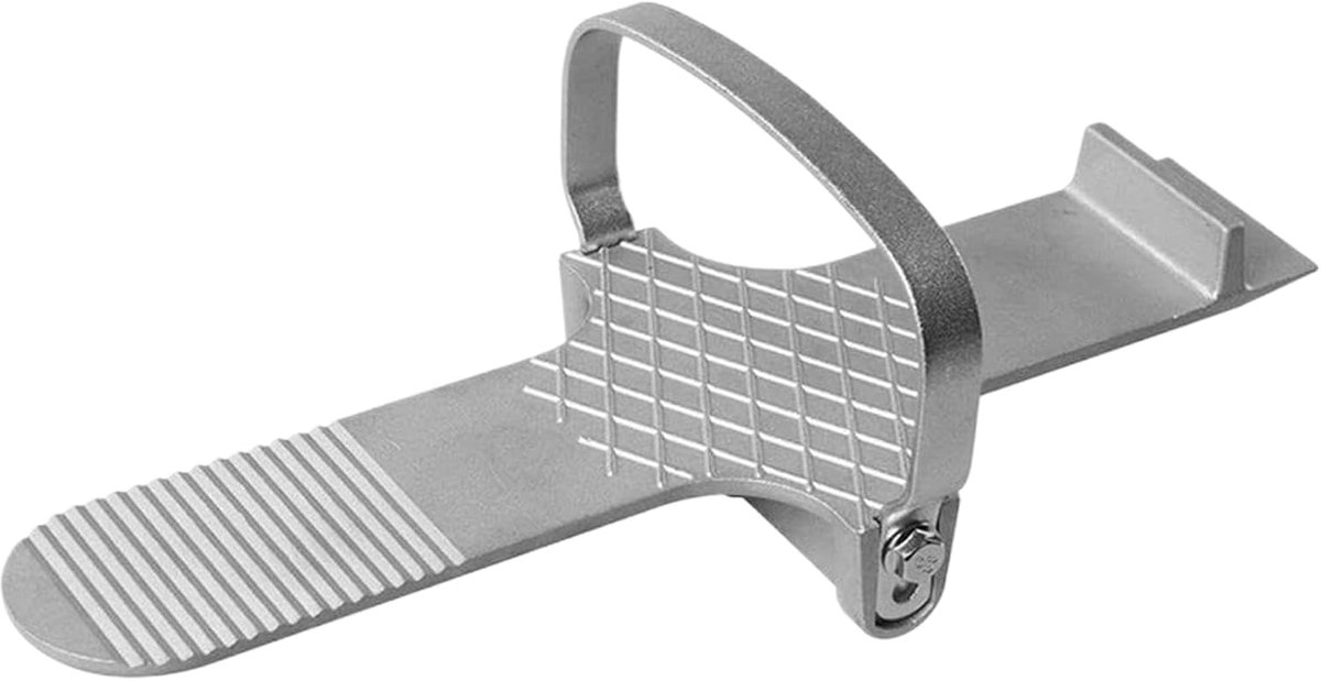 Montagehulp voor scharnieren met voetplaat, ergonomische gipsplaatlift voor scharnieren, bouw, tegels, beton, houtwerk, vloeren en deuren