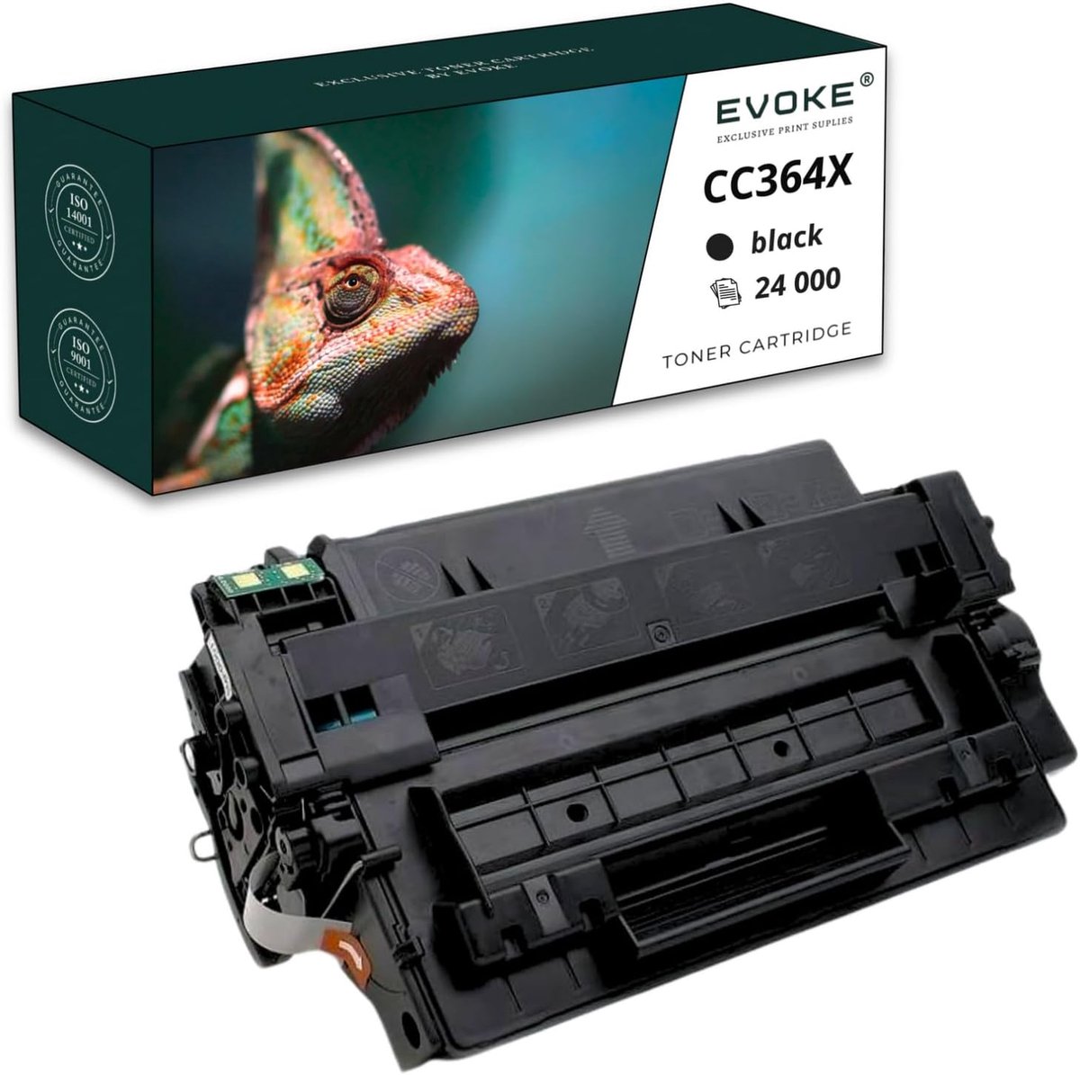 Toner Compatibel CC364X - Zwart - 24000 pagina's - Voor HP LaserJet P4015 - SnelShoppen