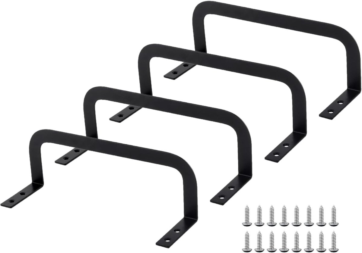 Matrashouder tegen wegglijden - Set van 4 - Antislip matrastopper - Geschikt voor matrasstang 10-30 cm - Matrasstabilisatoren