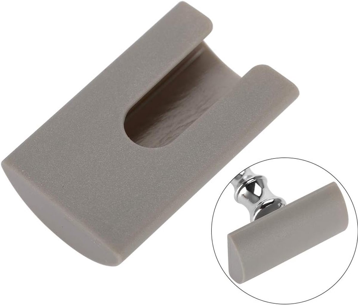 Baardvormsjabloon en scheermes van roestvrij staal – Dubbelzijdig veiligheidsscheermes voor mannen, ergonomisch handvat, inclusief beschermhoes – Ideaal voor thuisgebruik en reiz