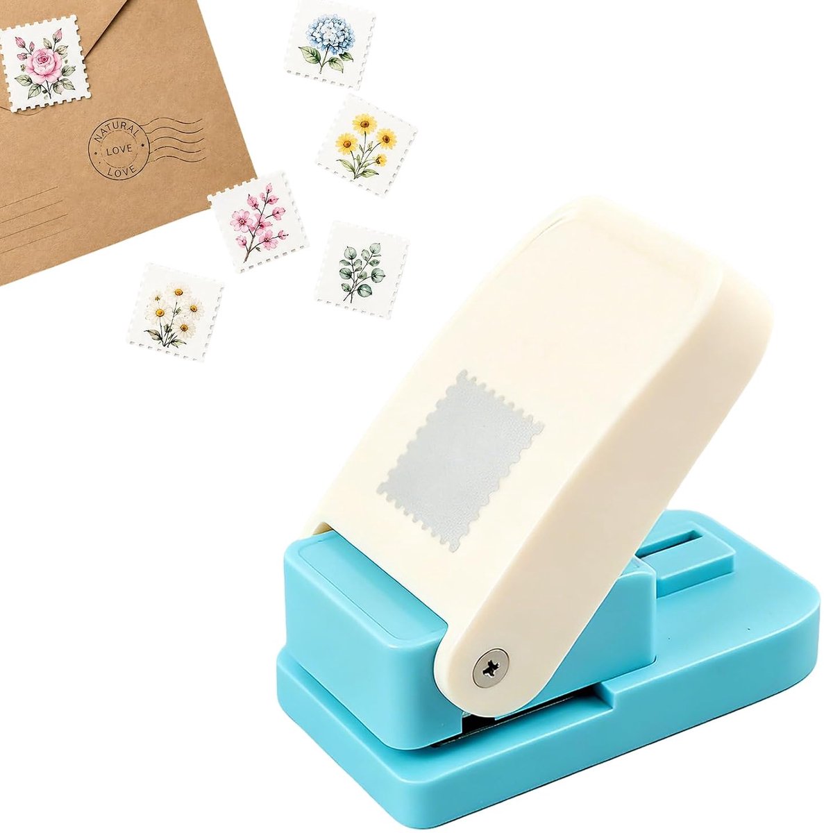 Rechthoekige perforator - duurzaam en eenvoudig te gebruiken - voor scrapbooking - creëer schone vormen - ShopVlot