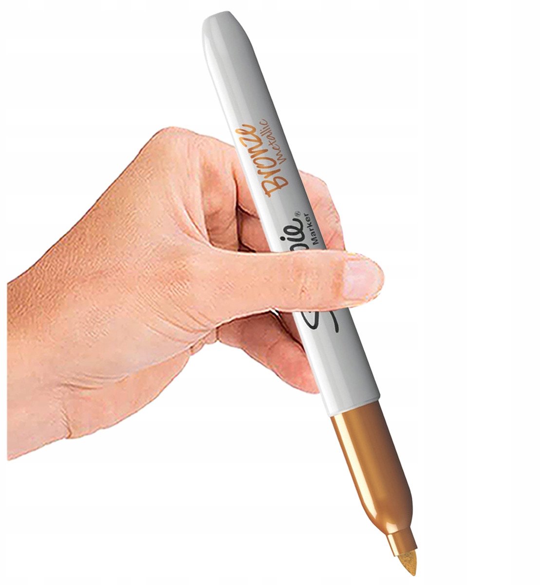 Sharpie permanente marker metallic bruin - waterbestendig, sneldrogend
