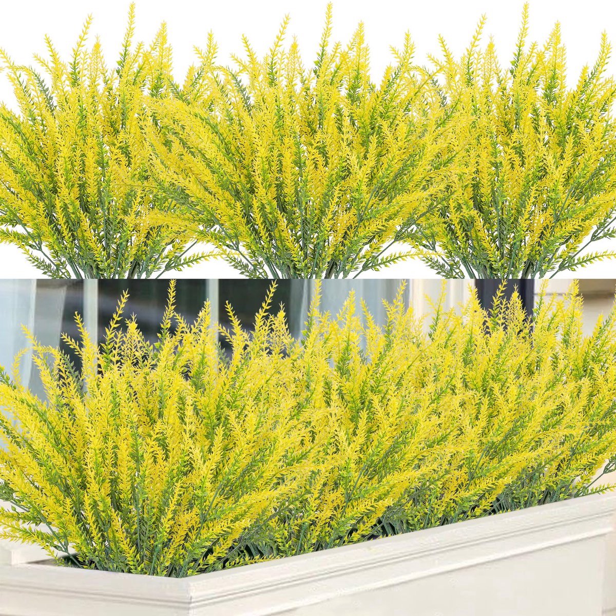Casalora 12pcs Provence Lavendel Plastic Kunstbloemen Valse Planten Bruiloft Huis Buiten Tuin Decoratie Tafeldecoratie