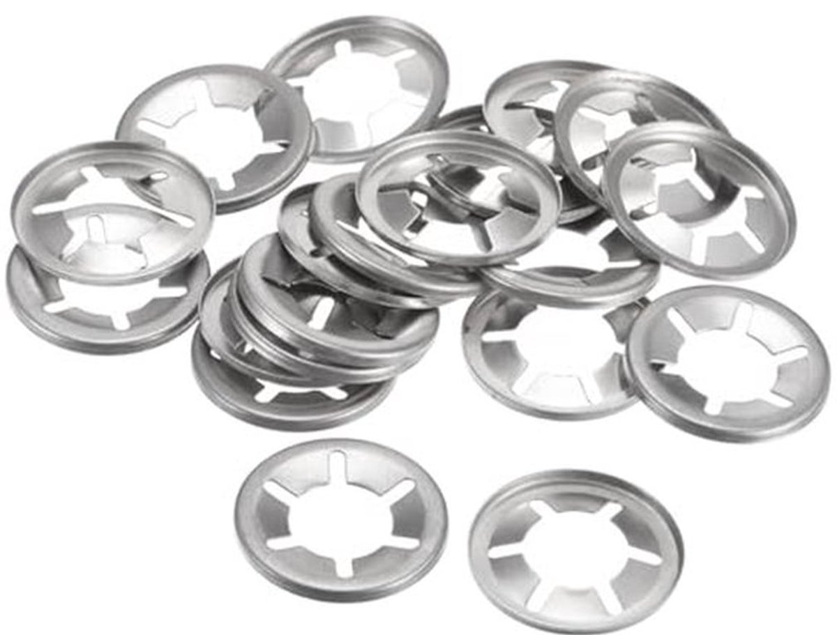 20 stuks stersluitingen voor binnentanden M14 - [14 mm x 28 mmod] voor schokdemping, mechanische uitrusting, sluitringen, hoge snelheid, roestvrij staal 304
