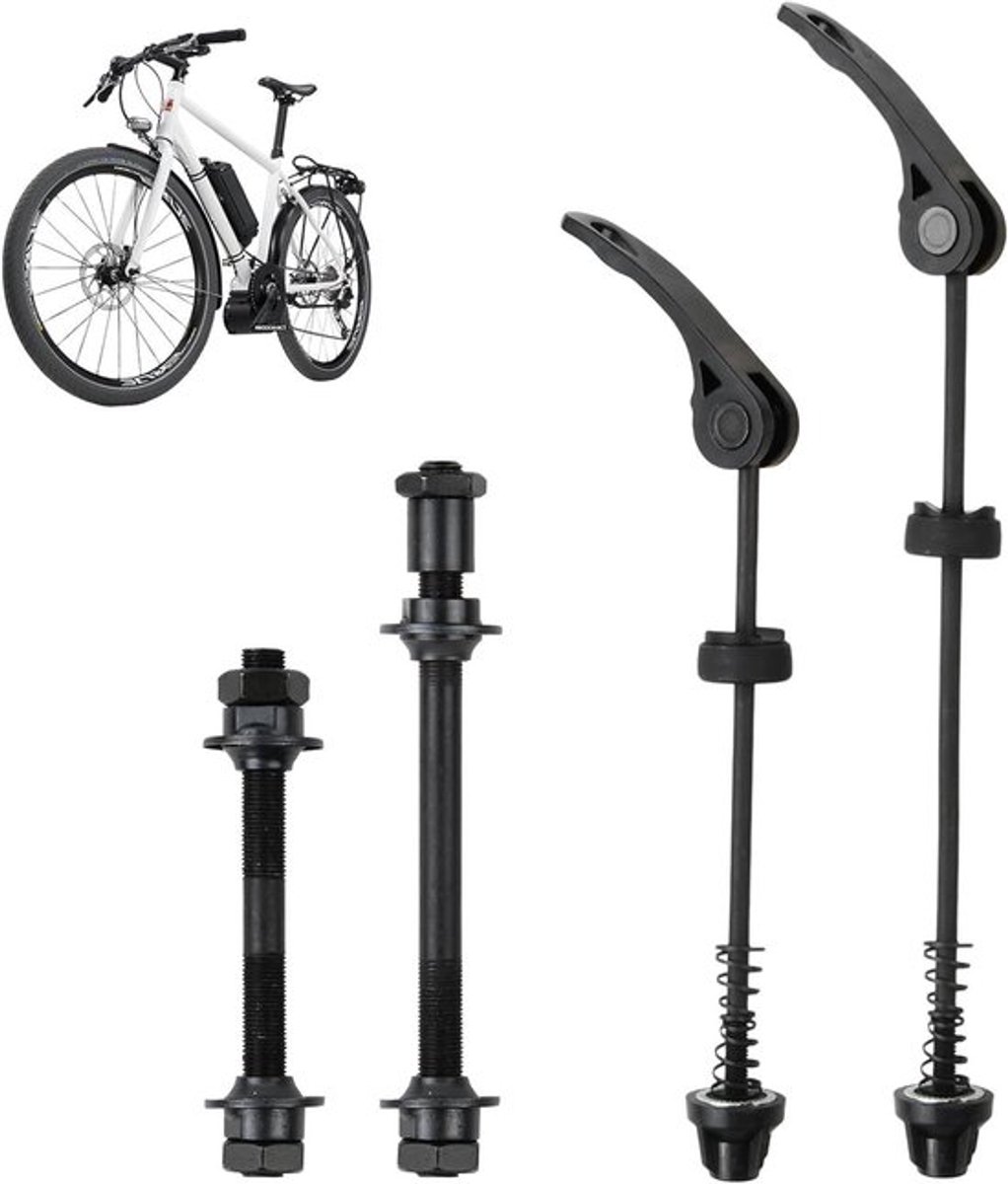Bevestigingsbouten voor achterwiel snelspanner fietsombouwset - Fiets accessoires