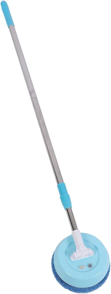 Elektrische Dweil - Telescopische Mop - Hoge Oppervlakken Reinigen - Verstelbare Staaf - 1200 mAh Batterij - Wit