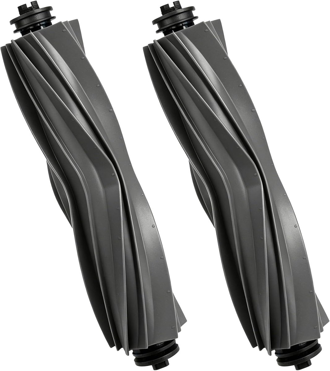 2 stuks hoofdborstelaccessoires voor Dreame X40 Ultra / L10s Ultra / L40 Ultra / L10s Ultra Gen 2 / L10s Pro Ultra Heat / D10 Plus Gen 2 robotstofzuiger, rubberen borstel, reserveonderdelen