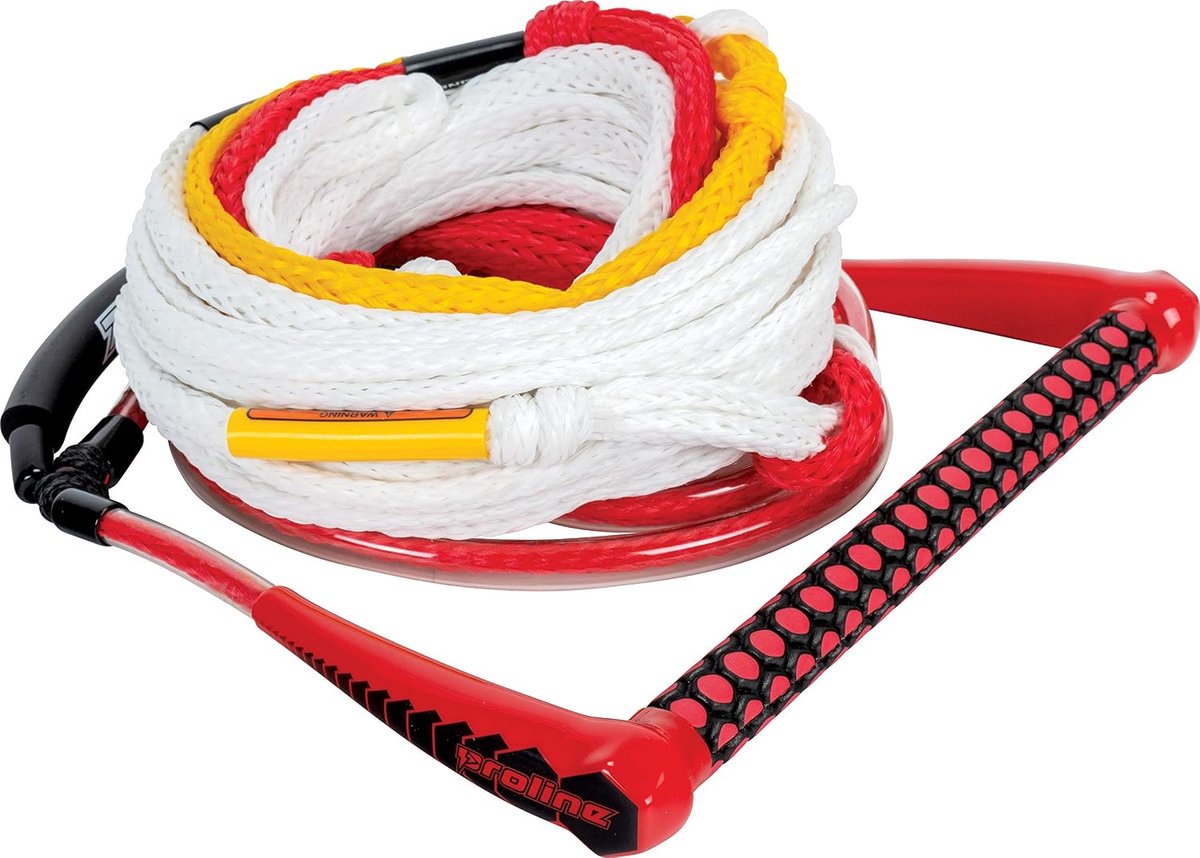 Waterski touw pakket 5 sectielijn - 13" Easy-Up EVA handvat - geschikt voor deep-water starts - SnelShoppen
