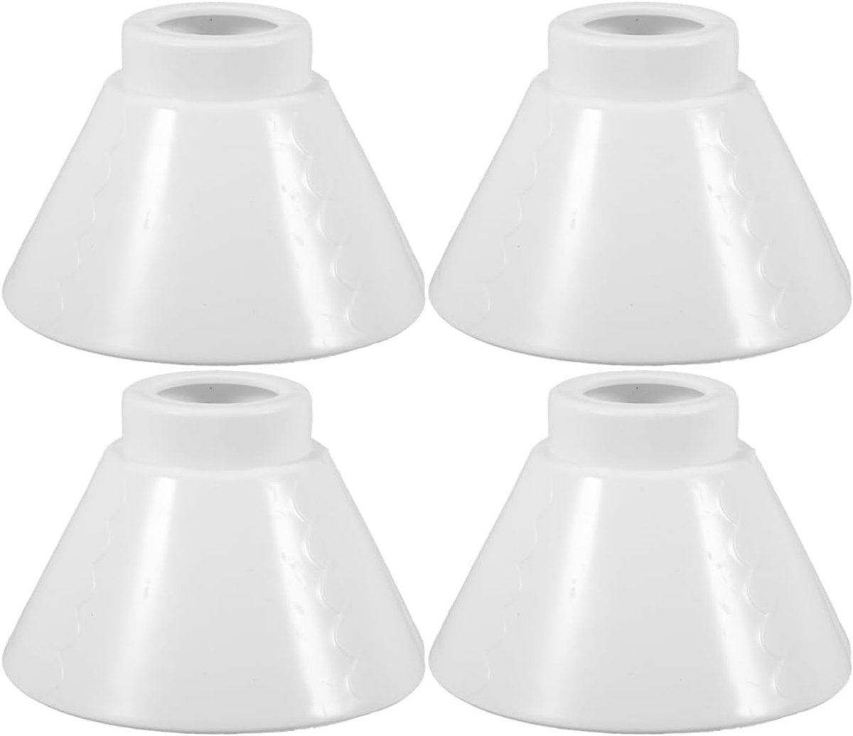 Lampenkappen E27, 11 cm, kunststof, gemakkelijk te monteren, voor hang- en tafellampen, voor woonkamer, slaapkamer en hal