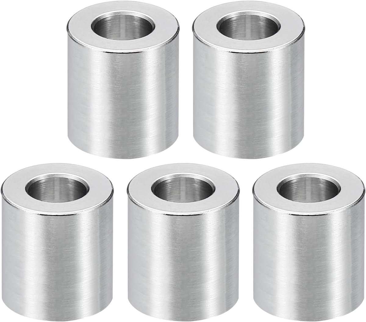 M8 roestvrijstalen afstandhouders, 5 stuks metalen afstandhouder roestvrij staal 8,2 mm ID x 16 mm OD x 20 mm L roestvrijstalen afstandhouder schroef afstandhouder voor 5/16 inch of M8 schroef