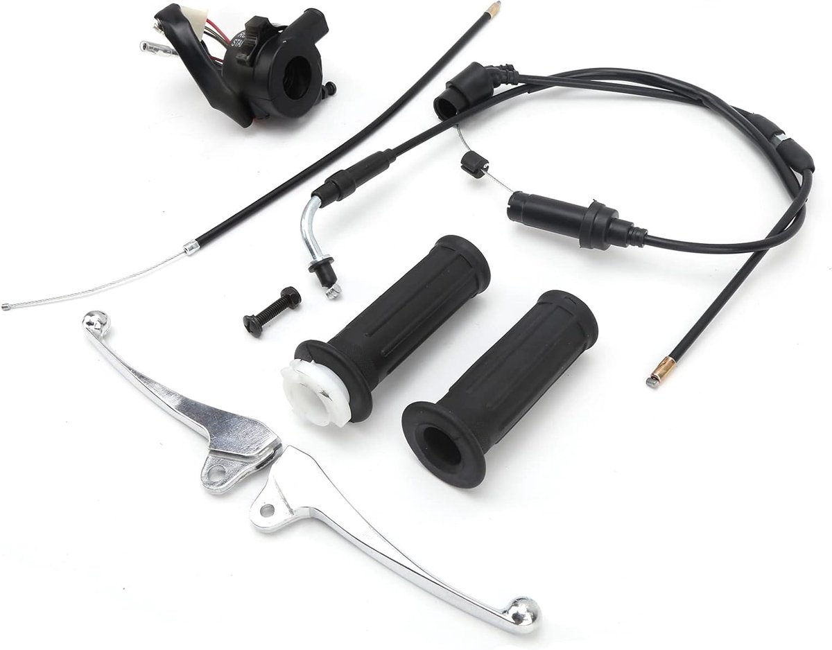 Gashendel Gaskabel, Gashendel Kabel Remhendel Contactslot Kit Vervanging voor YZinger 50/PeeWee PW50