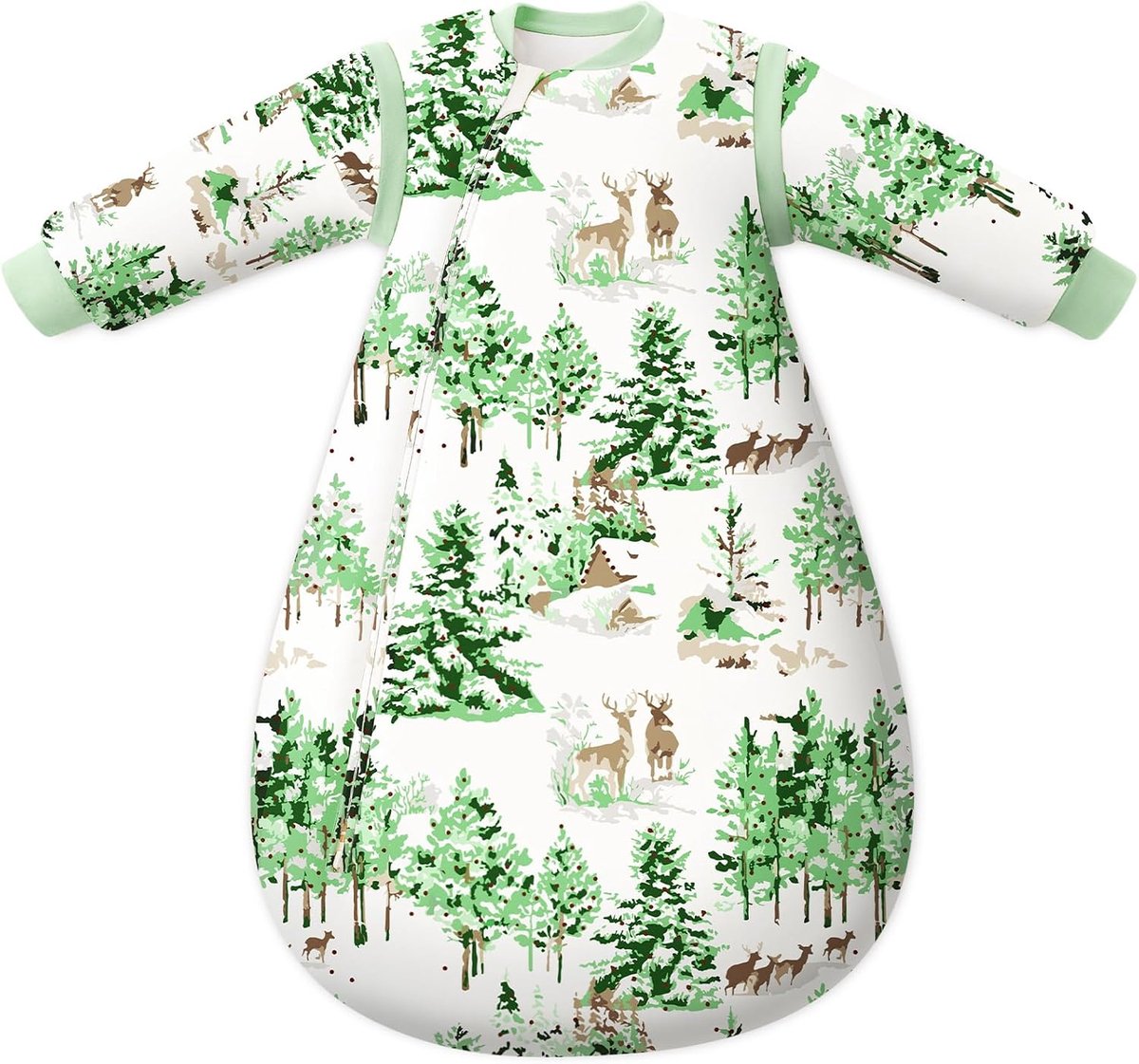 Babyslaapzak 3.5 Tog - Katoen - Verwijderbare Mouwen - Ideaal voor Comfortabel Slapen - SnelShoppen