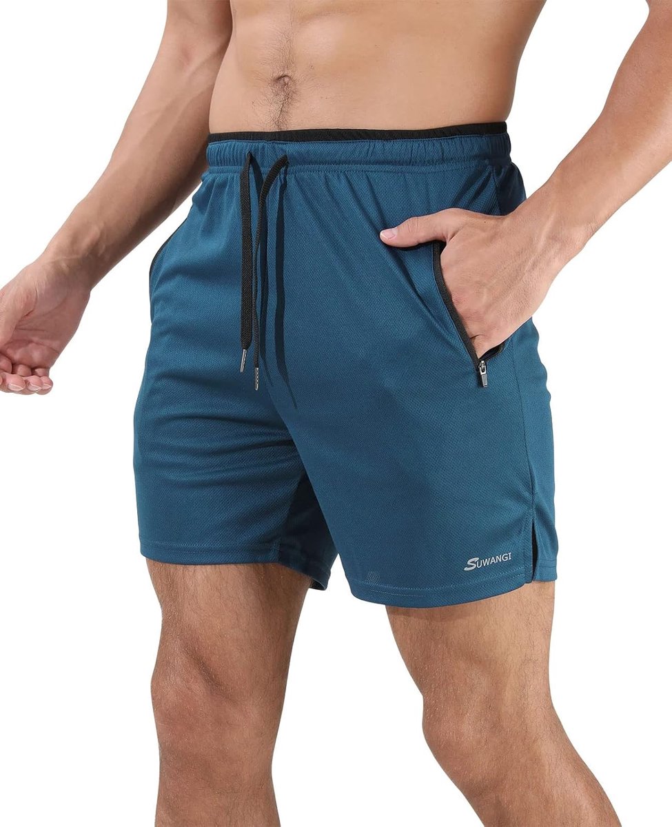Hardloopshorts voor heren - ademend - ultralicht - praktische zakken - SnelShoppen