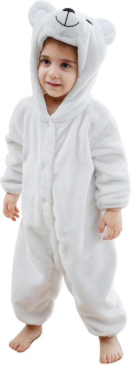 Kinderslaapzak 0-36 maanden - Flanel - Schattig berenmotief - Ideaal voor de winter - SnelShoppen