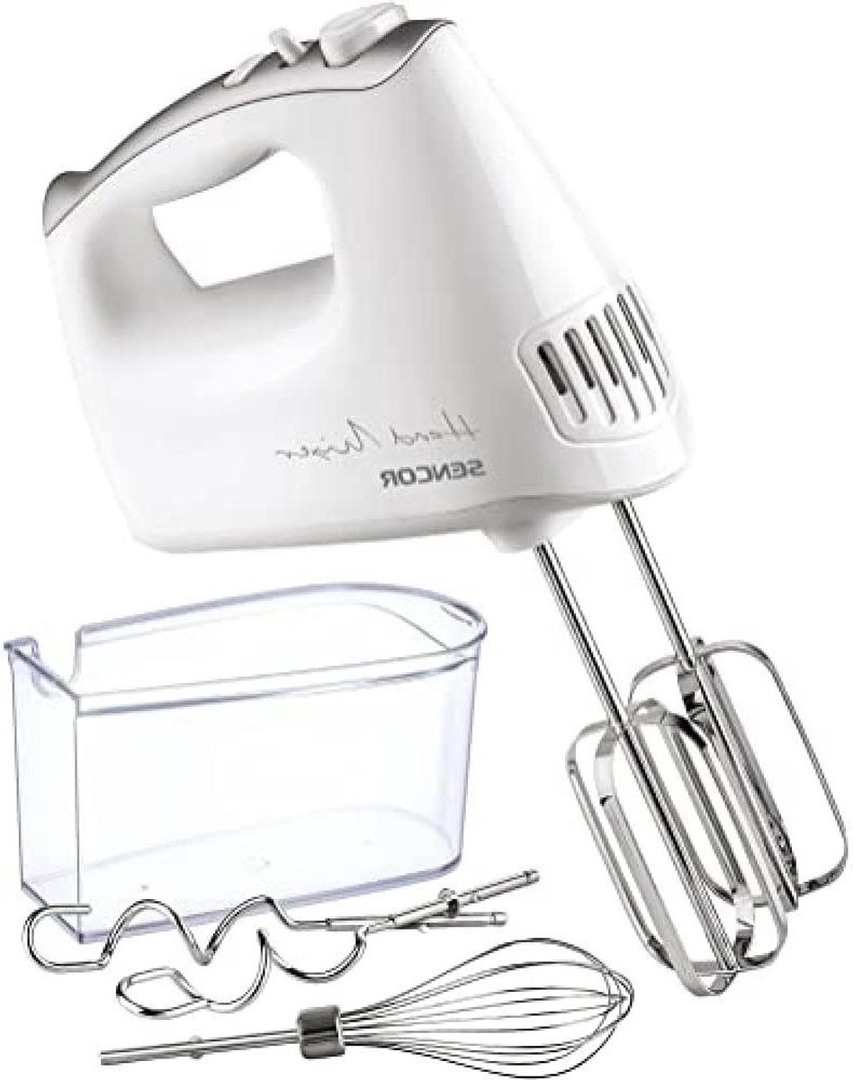 Handmixer - Mixer Keukenmachine - Bakken en Koken - Turbo Knop - 500 Watt - Wit