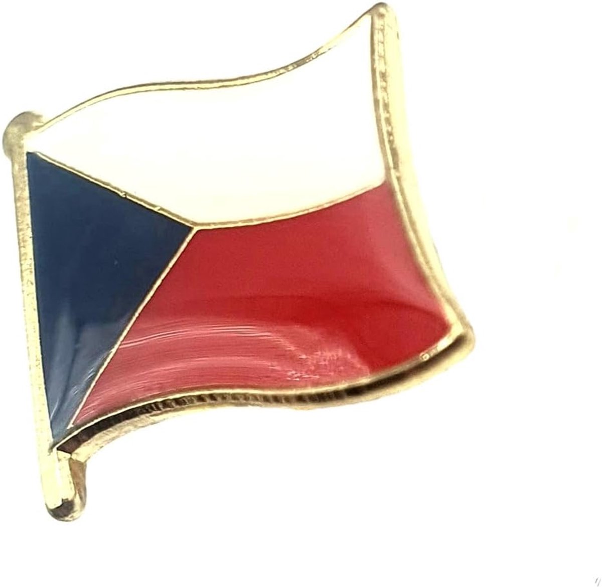 Tsjecho-Slowakije Metalen Emaille Land Vlag Pin Badge, Metaal
