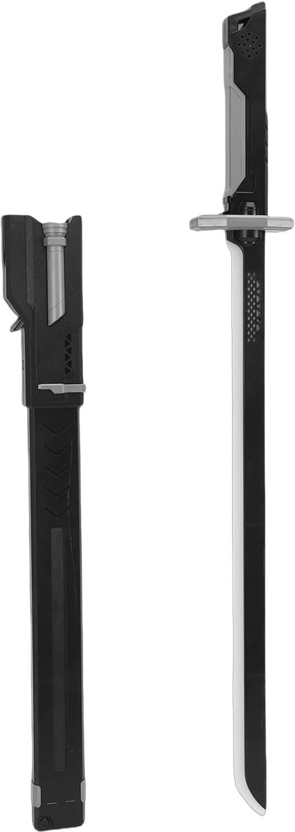 Oplichtend Zwaard, Spark Sword Cool Oplaadbaar Zwaard met LED-lichtgeluidssprayeffecten, Lichtzwaarden voor Kinderen, Gloeiend Speelgoed voor Halloween Cosplay-feesten, Kerstverjaardagscadeaus