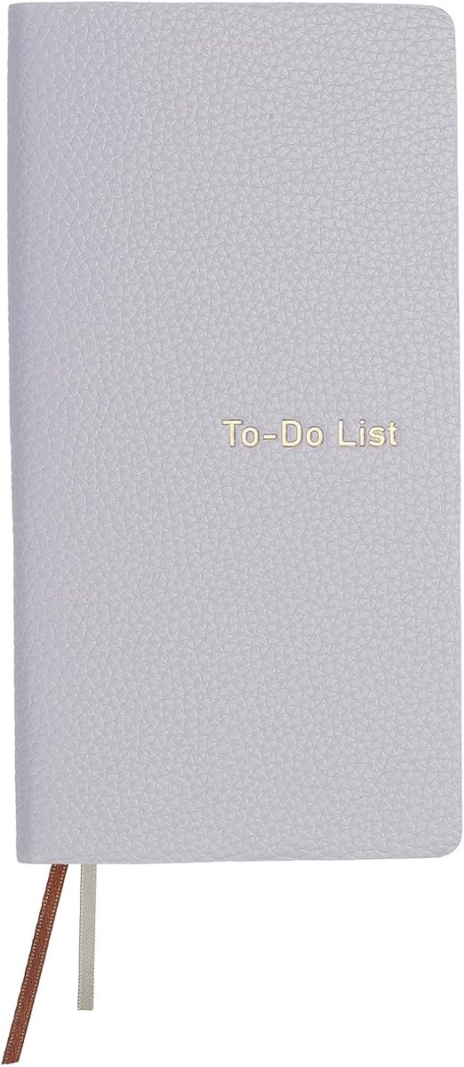 Lederen to do list notitieblokken, 160 pagina's 6,5 x 3,2 inch lederen dagelijkse planners om te doen lijst notebook voor zakelijk persoonlijke dagelijkse plannen planning planner notebook