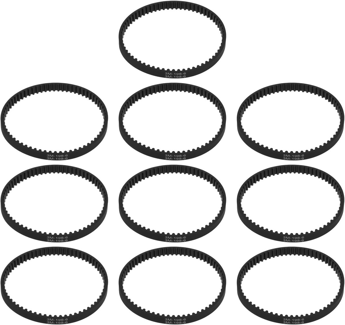 10Pcs 3M-198-6 Driver Riem Voor Power Tools Handheld Naaimachines 3D Printers