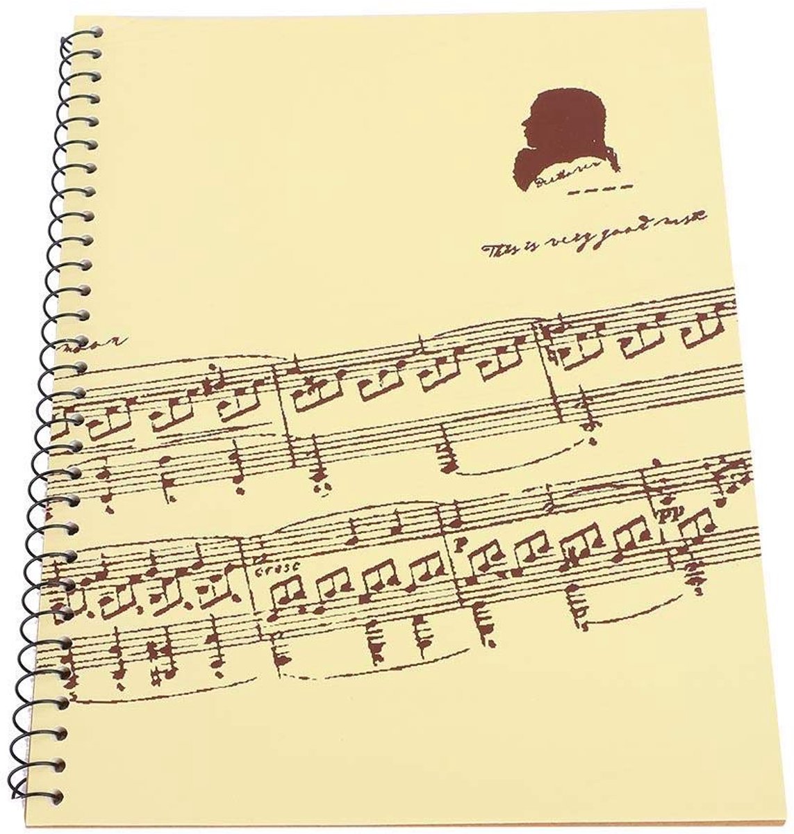 50 bladzijden leeg muziekschrift notenmanuscript-briefpapier voor notenmanuscriptpapier, staafpapier