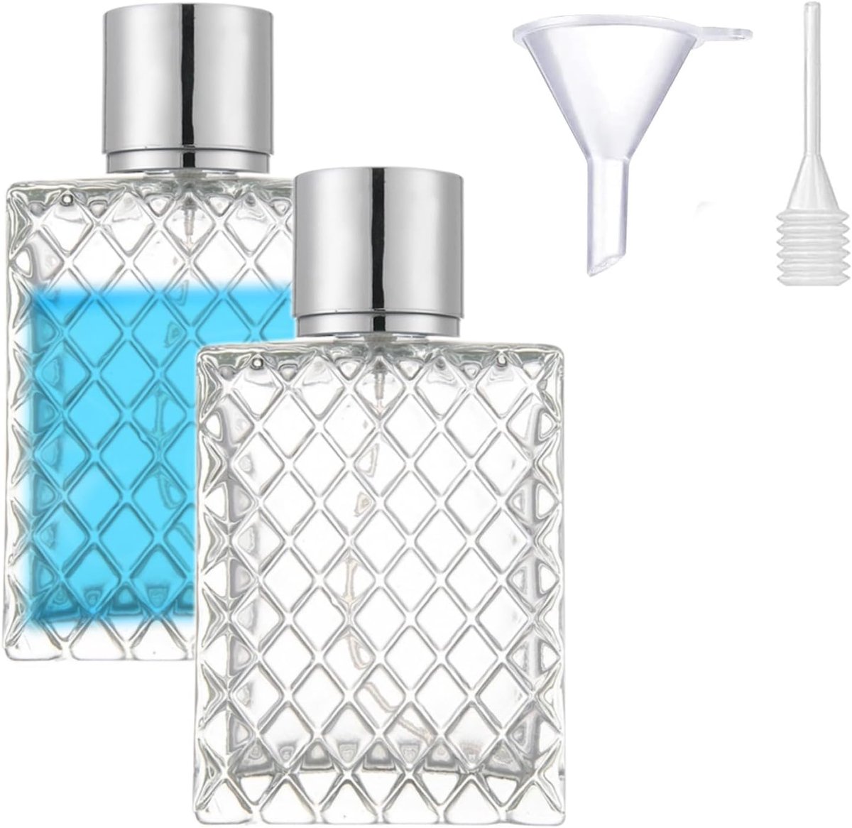 Parfumverstuiver 2 stuks - navulbare verstuiver - compact ontwerp - ideaal voor onderweg - ShopVlot